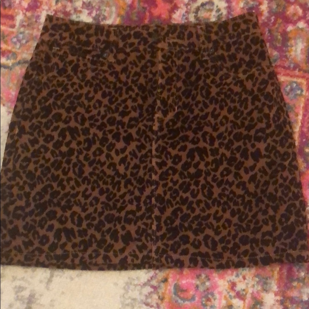 Leopard MiniSkirt
